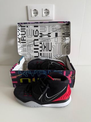 Nike Kyrie 6 "Bred" - Talla 38 A ESTRENAR