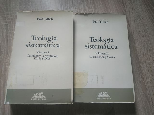 Teología sistemática I y II - Paul Tillich