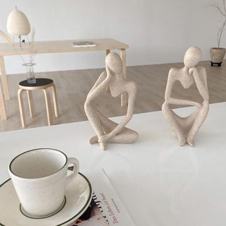 3 statue decorative astratte
