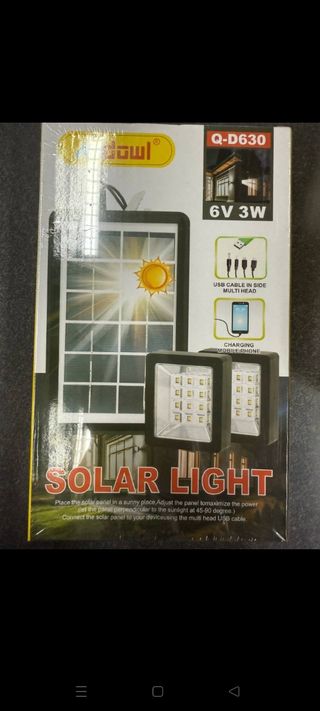 Luce solare 6V 3W Q-D630