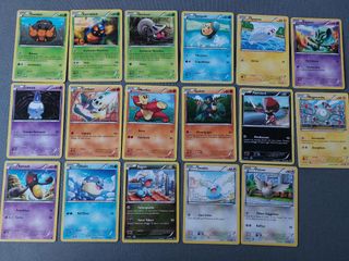 89 Carte Pokémon Comuni