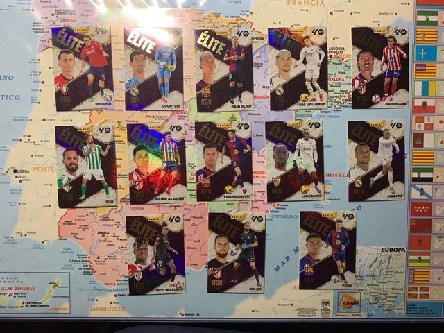 Cromos serie elite megracracks 25-26