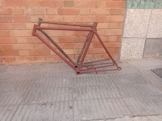Cuadro bicicleta antiguo