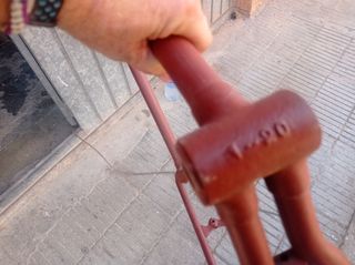 Cuadro bicicleta antiguo
