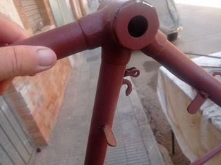 Cuadro bicicleta antiguo