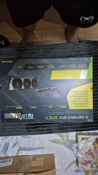 CAJA VACIA Zotac RTX 3070 Ti 