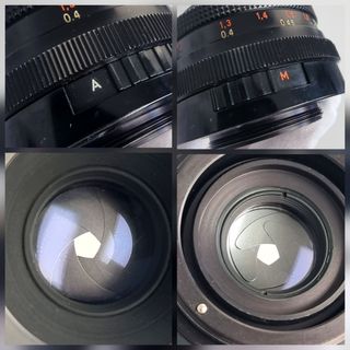 CARL ZEISS Jena Objetivo manual 50mm M42 IMPECABLE