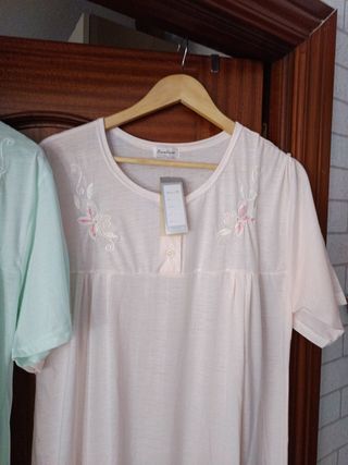 Camisones mujer - 2 uds. - Verde & Rosa