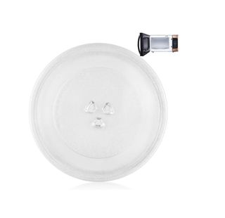 Plato Microondas Universal 245 mm con 3 fijadores