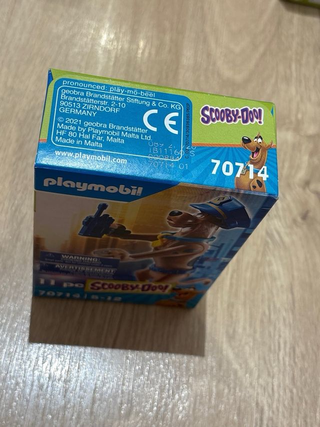 Playmobil Scooby-Doo! 70714 Figura policia, nuevo