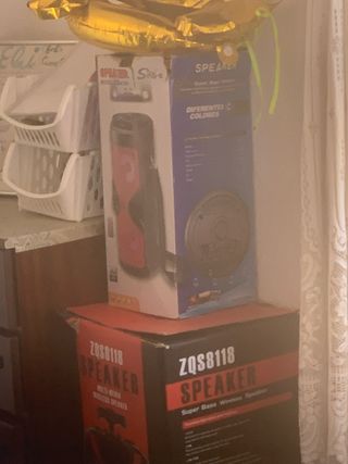 Altavoz Bluetooth ZQS8118 Rosa
