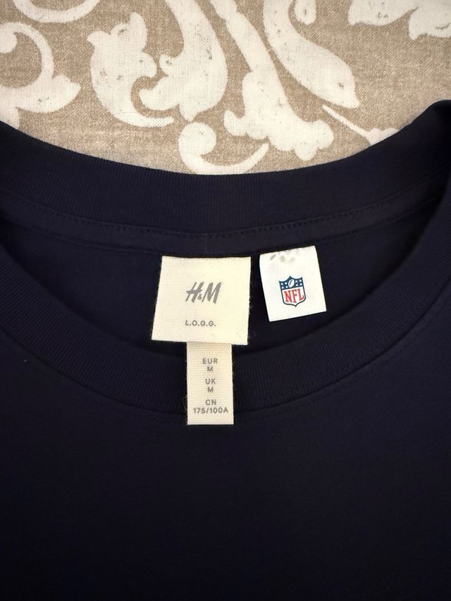 Camiseta H&M Patriots Talla M - Sin estrenar