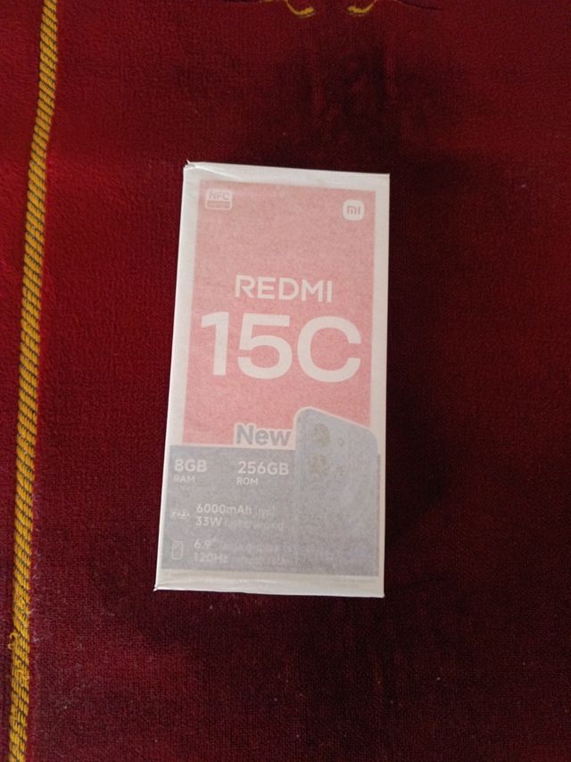 Redmi 15C 256GB - Nuevo
NO NEGOCIABLE