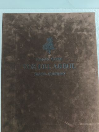 Libro Voz del Árbol - Dámaso Alonso