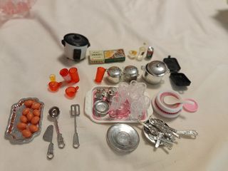 Cocinitas Barbie: Accesorios