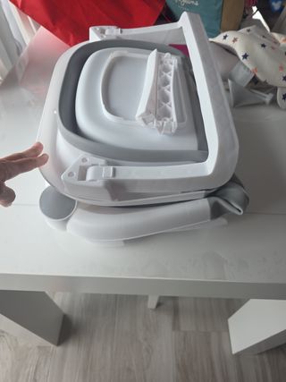 Bañera bebé plegable con cojín