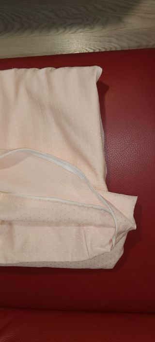 Funda colchón beige 90x180 cm