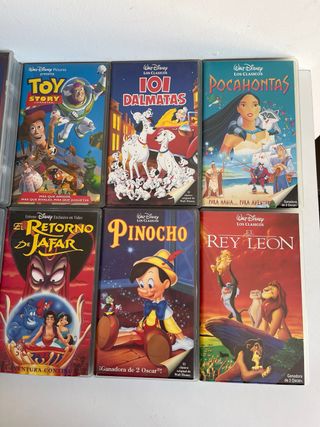 10 películas Disney en VHS