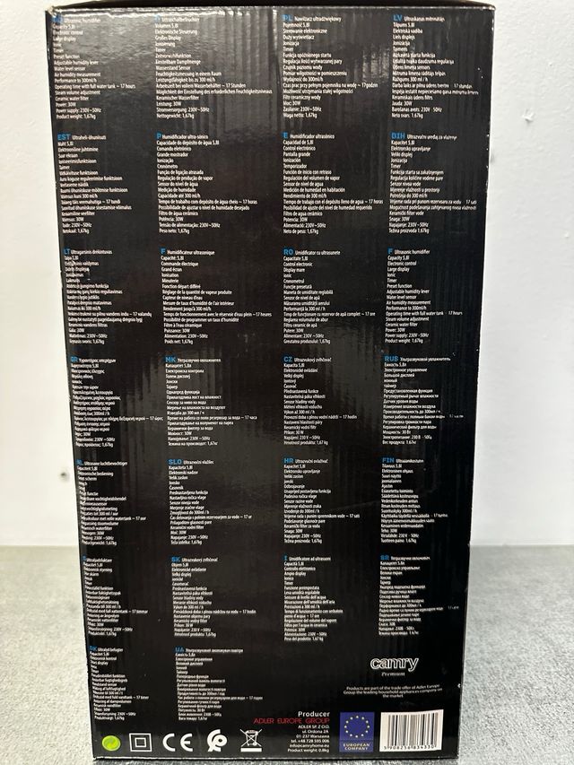 Humificador Camry Premium