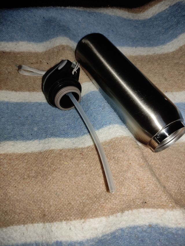 Botella agua aluminio