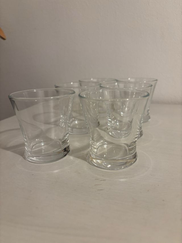 6 Vasos Cristal - Copas