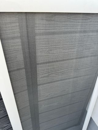 Mosquitera ventana PVC blanca