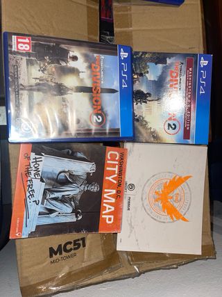Tom Clancy's The Division 1 y 2 - PS4