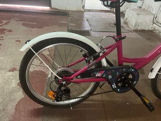 bicicleta rosa