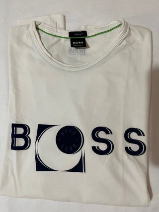 Camiseta Hugo Boss blanca