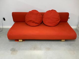 Sofá cama Ikea naranja