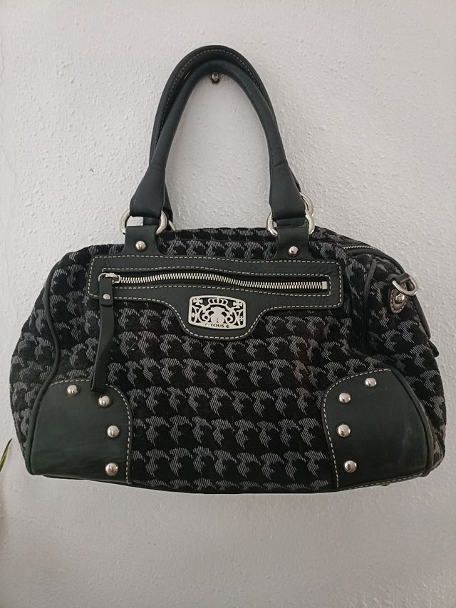 Bolso TOUS negro y gris
