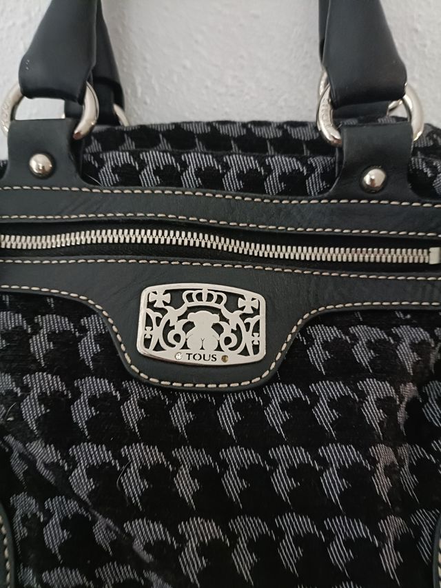 Bolso TOUS negro y gris