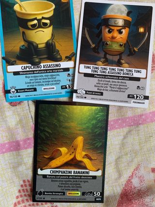 Carte Brain Rot - 3 carte