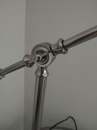Flexo metálico plateado