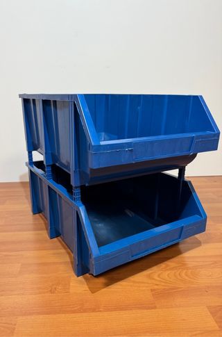 Gavetas azules 60x40x22cm