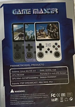 Game Master Retro - Consola 3.5" IPS