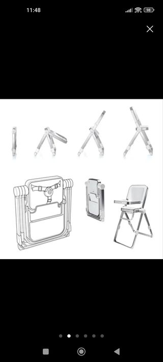 Trona Plegable marca Concord Spin.
