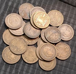 21 Monedas 1 Peseta Franco (1947-1953)