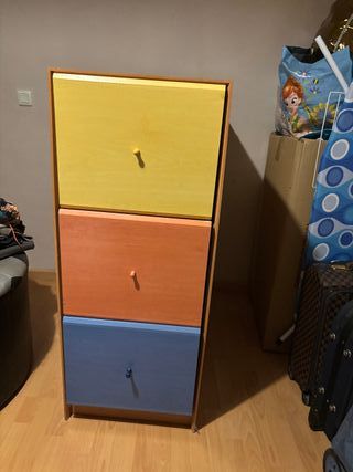 Cajonera infantil multicolor