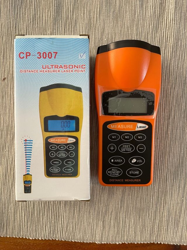 Medidor Distancia CP-3007 - Laser ultrasónico