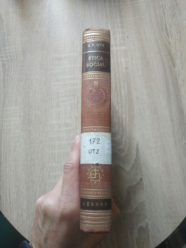 Ética social II - Arthur Fridolin Utz. Herder