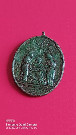 3 Medaglie antiche in metallo