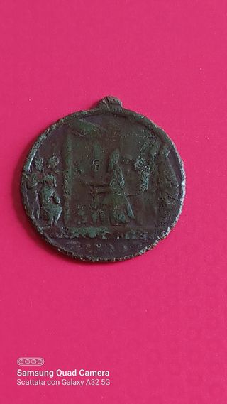 3 Medaglie antiche in metallo