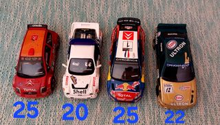 Coches Scalextric: 4 coches según fotos.