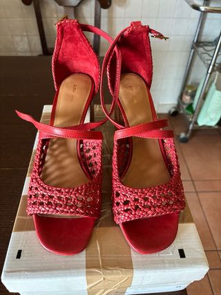 Sandali rossi tg 39