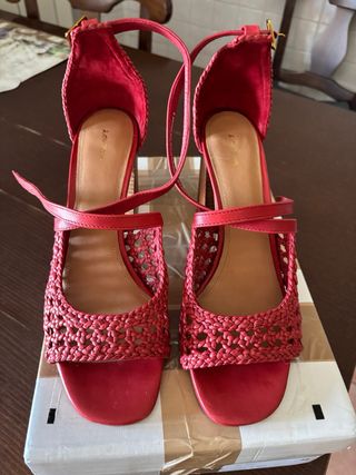 Sandali rossi tg 39