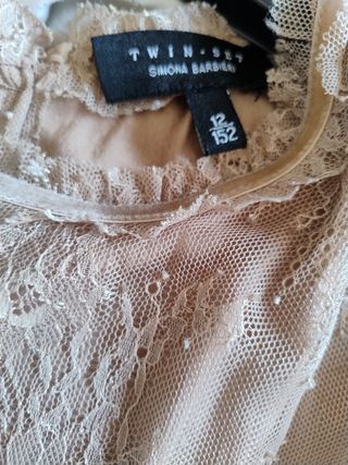 Vestito pizzo beige ragazza 12 anni 