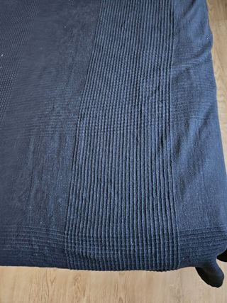 Cubrecama algodón negro IKEA