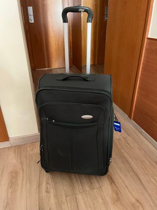 Maleta Samsonite VERDE OLIVA,RUEDAS NUEVAS
