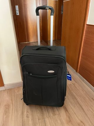 Maleta Samsonite VERDE OLIVA,RUEDAS NUEVAS
